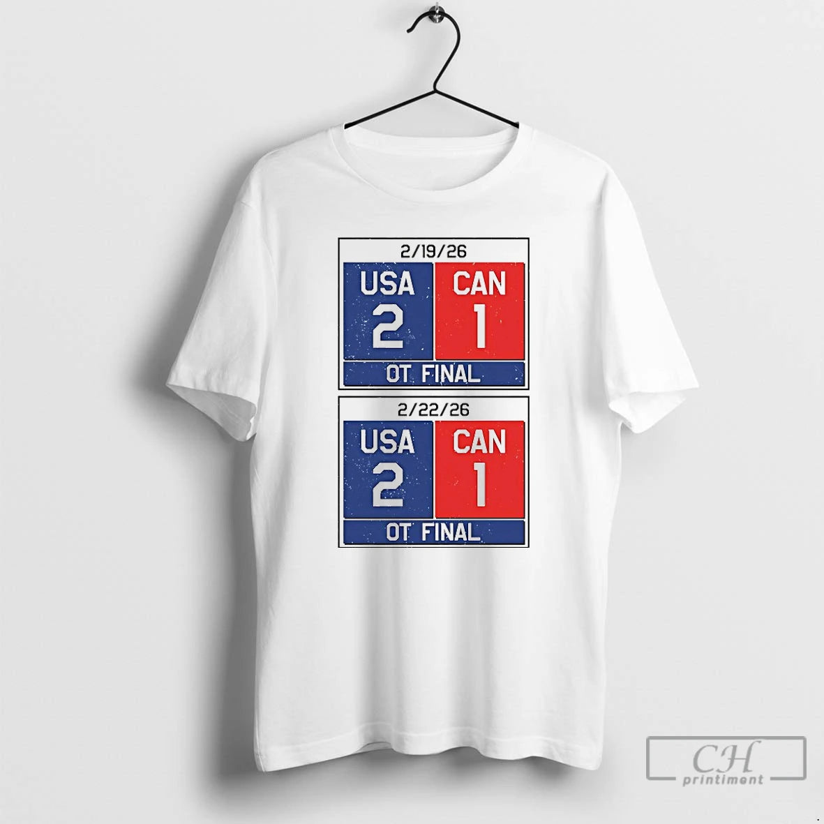 Classic Usa Hockey 2026 Champions Usa Vs Can T-Shirts, Hoodie, Sweatshirt | HypeDripTees.com