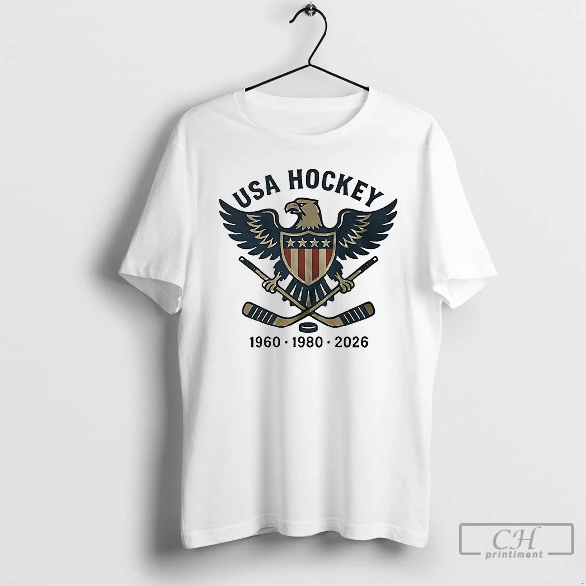 Classic Usa Hockey Champions Milano Cortina 1960 1980 2026 T-Shirts, Hoodie, Sweatshirt | HypeDripTees.com