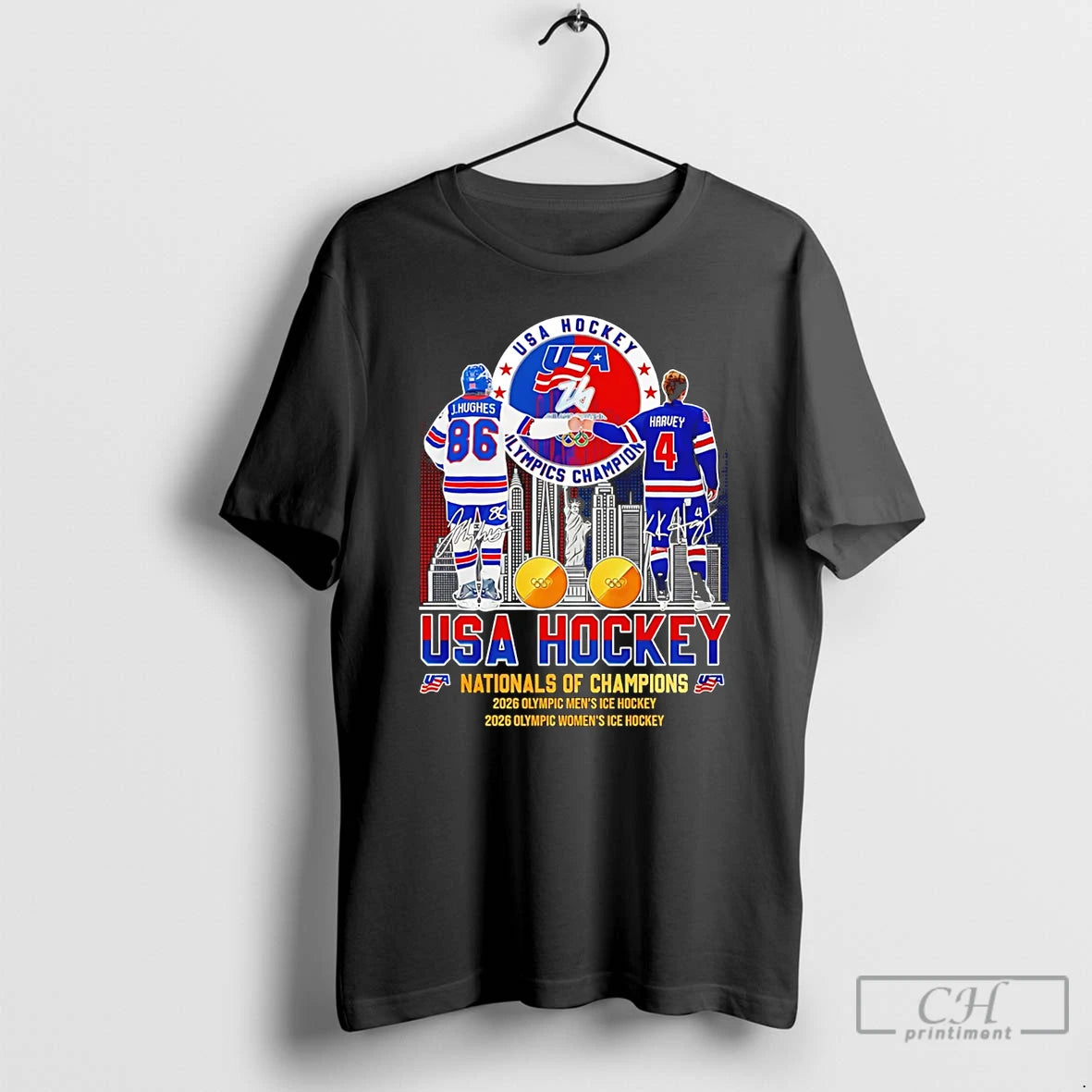 Classic Usa Hockey National Of Champions Olympics Mens And Womens Ice Hockey T Shirts Sweater Hoodie, Sweatshirt