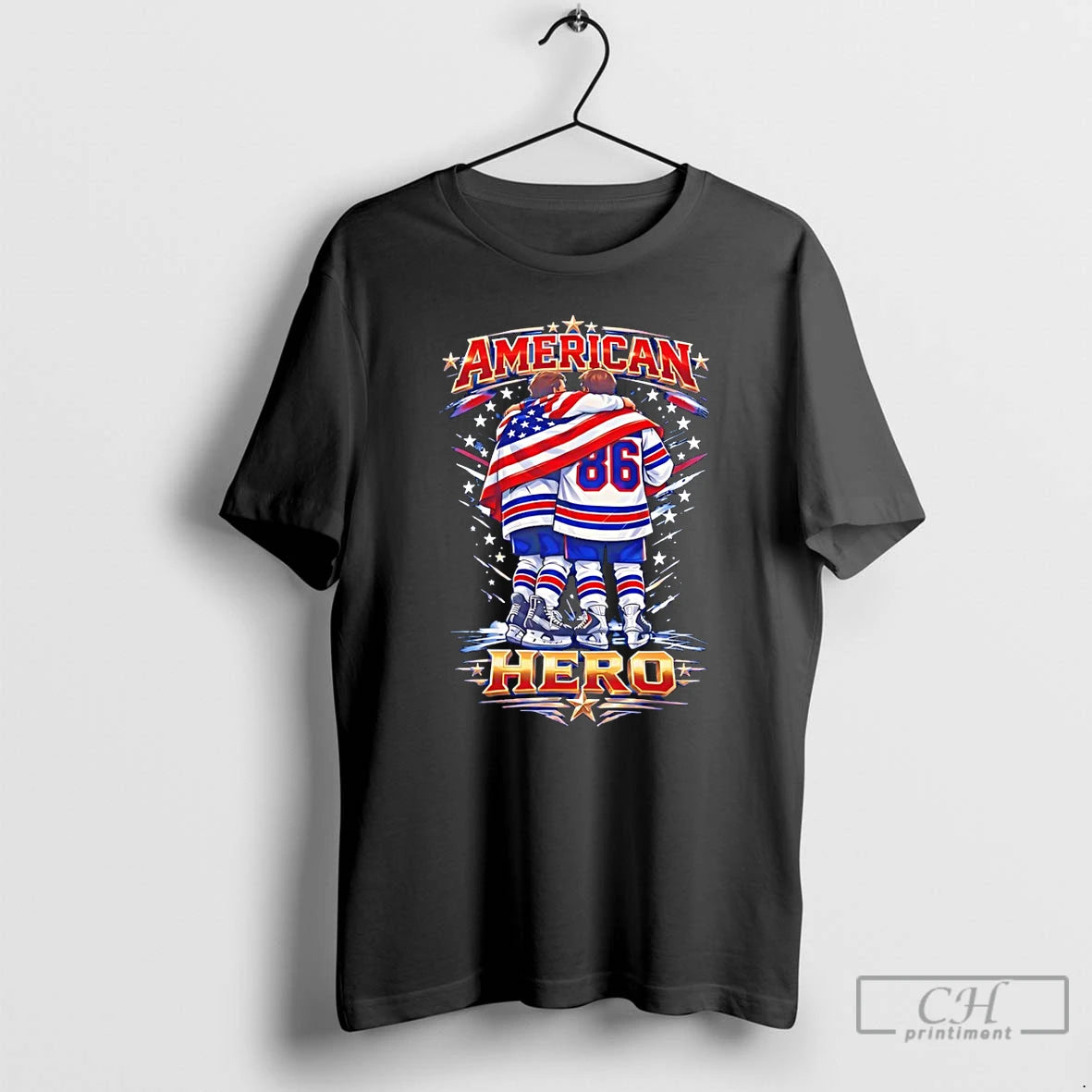 Classic Usa Hockey Map American Flag American Hero 2026 T-Shirts, Hoodie, Sweatshirt | HypeDripTees.com