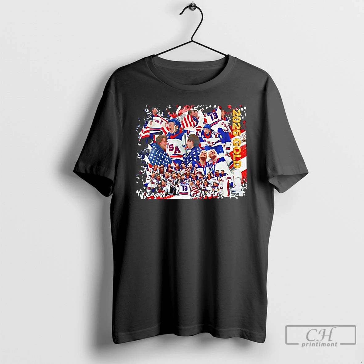 Classic Usa Mens Olympic Hockey World Champions Est 2026 T-Shirts, Hoodie, Sweatshirt | HypeDripTees.com