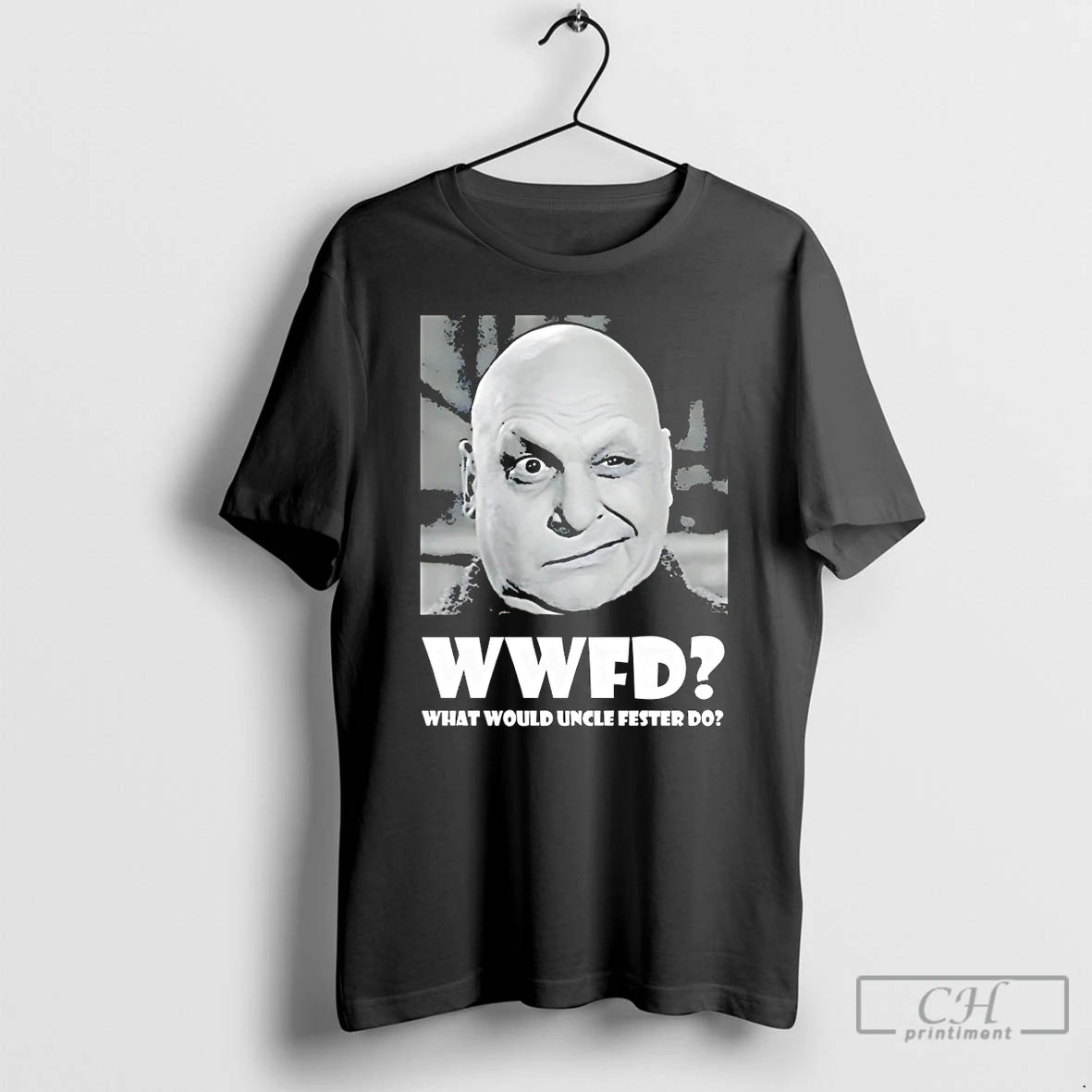 Classic Uncle Fester The Addams Family Wwfd What Would Uncle Fester Do T Shirts Sweater Hoodie, Sweatshirt | HypeDripTees.com