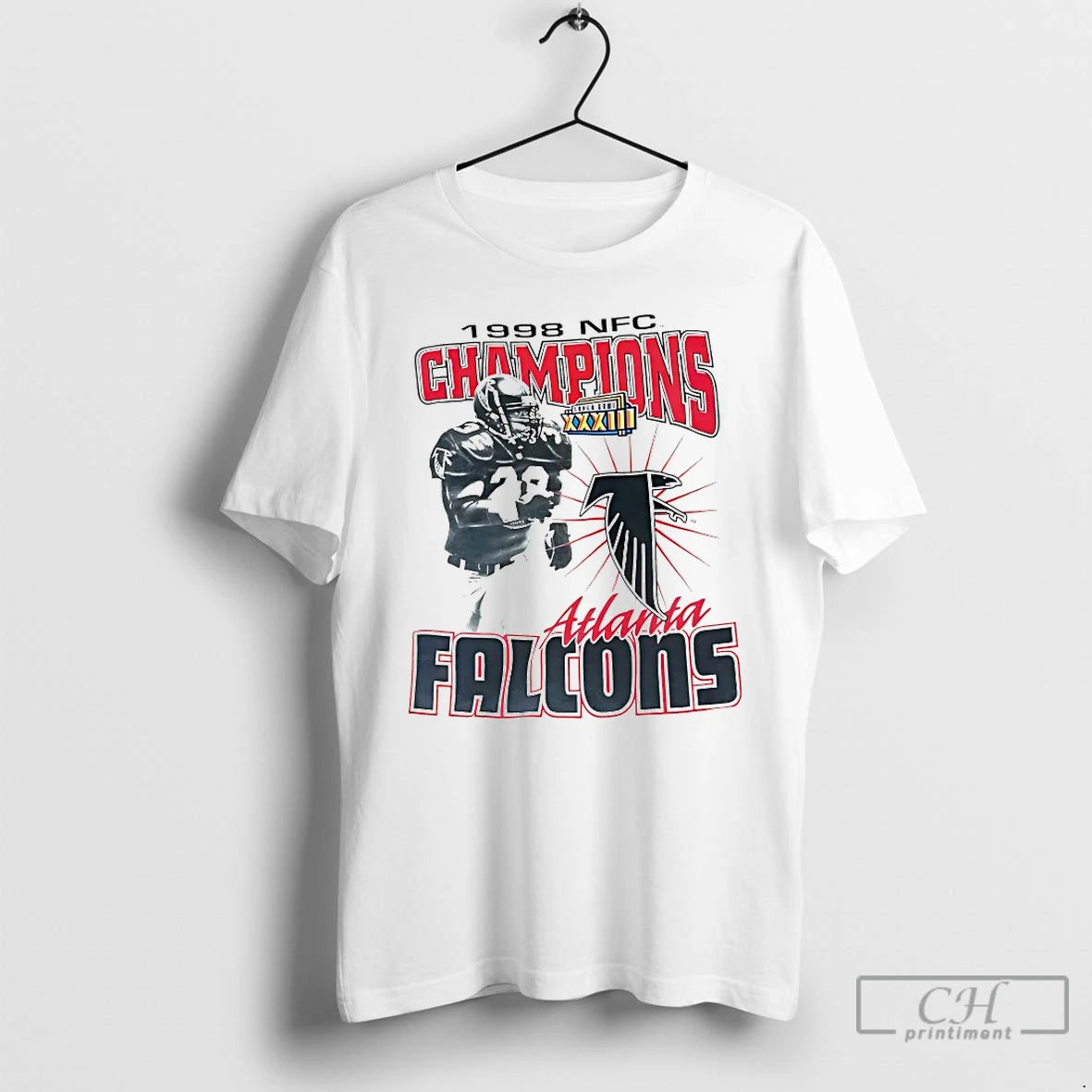 Classic Vintage Atlanta Falcons 1998 Nfc Champions T-Shirts, Hoodie, Sweatshirt | HypeDripTees.com