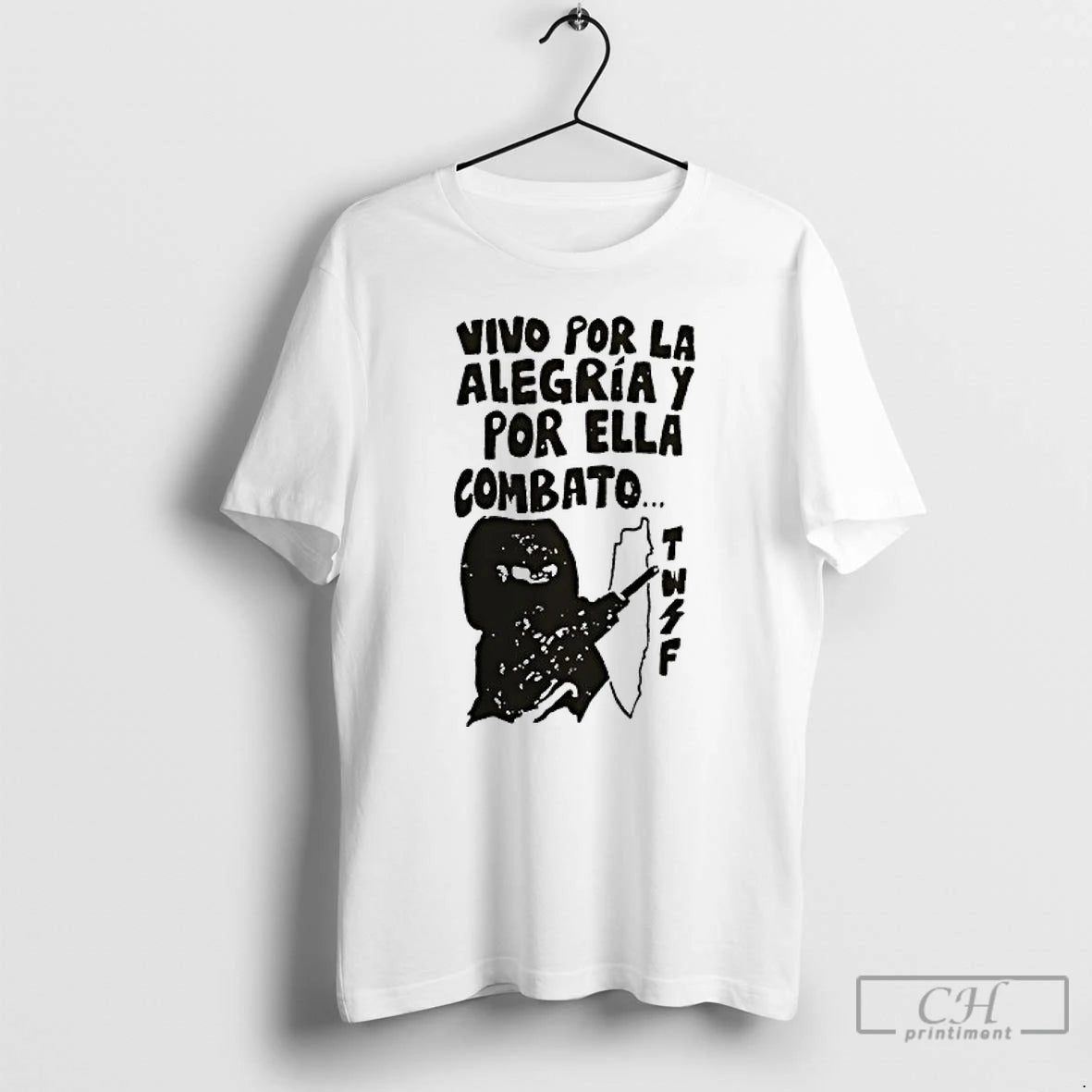 Classic Vivo Por La Alegria Y Por Ella Combat T Shirts