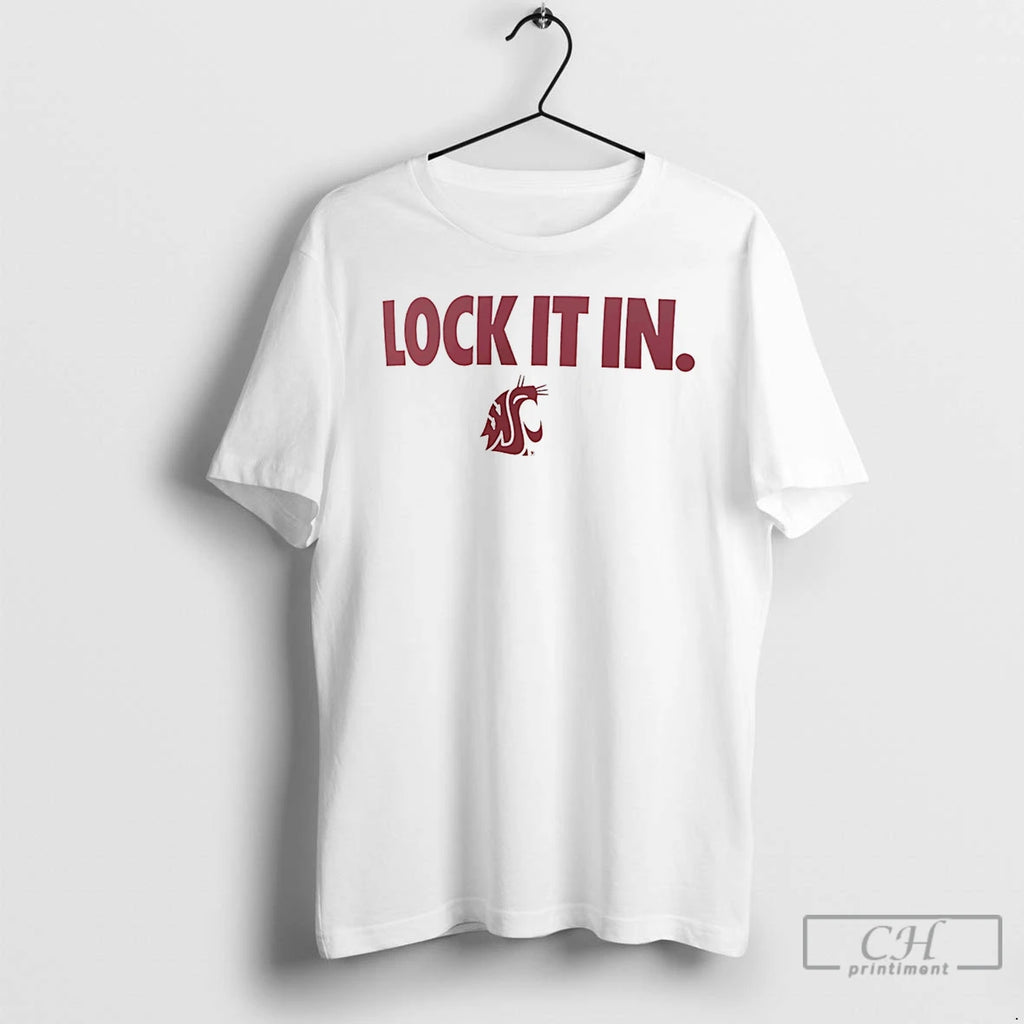 Classic Washington State Cougars Lock It In Logo