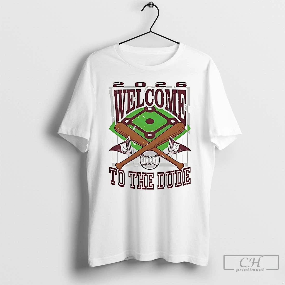 Classic Welcome To The Dude 2026 Baseball Vintage T-Shirts, Hoodie, Sweatshirt | HypeDripTees.com