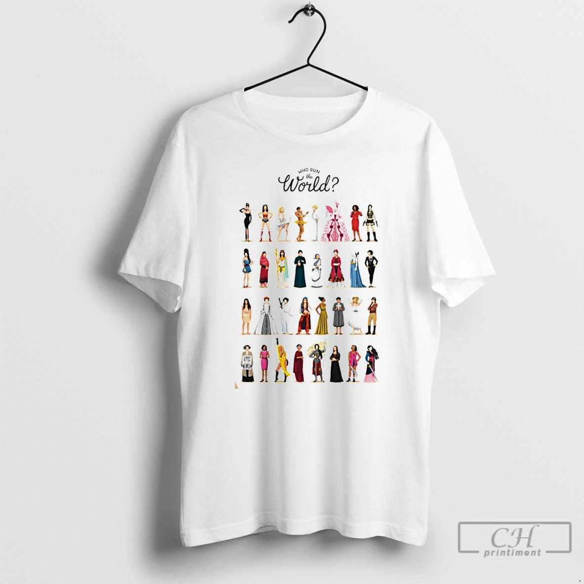 Classic Who Run The World The Future Is Female T-Shirts, Hoodie, Sweatshirt | HypeDripTees.com