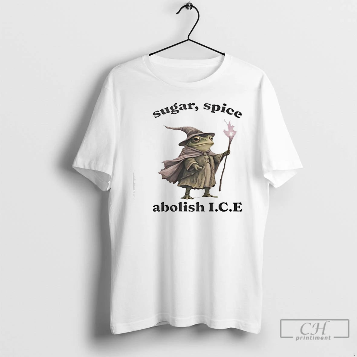 Classic Wizard Frog Sugar Spice Abolish Ice 2026 Funny T-Shirts, Hoodie, Sweatshirt | HypeDripTees.com