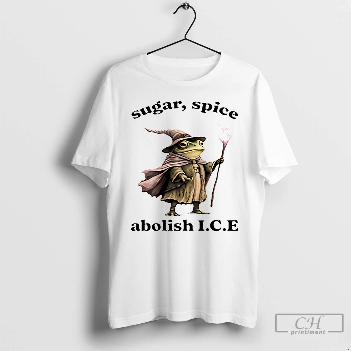 Classic Wizard Frog Sugar Spice Abolish Ice 2026 T-Shirts, Hoodie, Sweatshirt | HypeDripTees.com