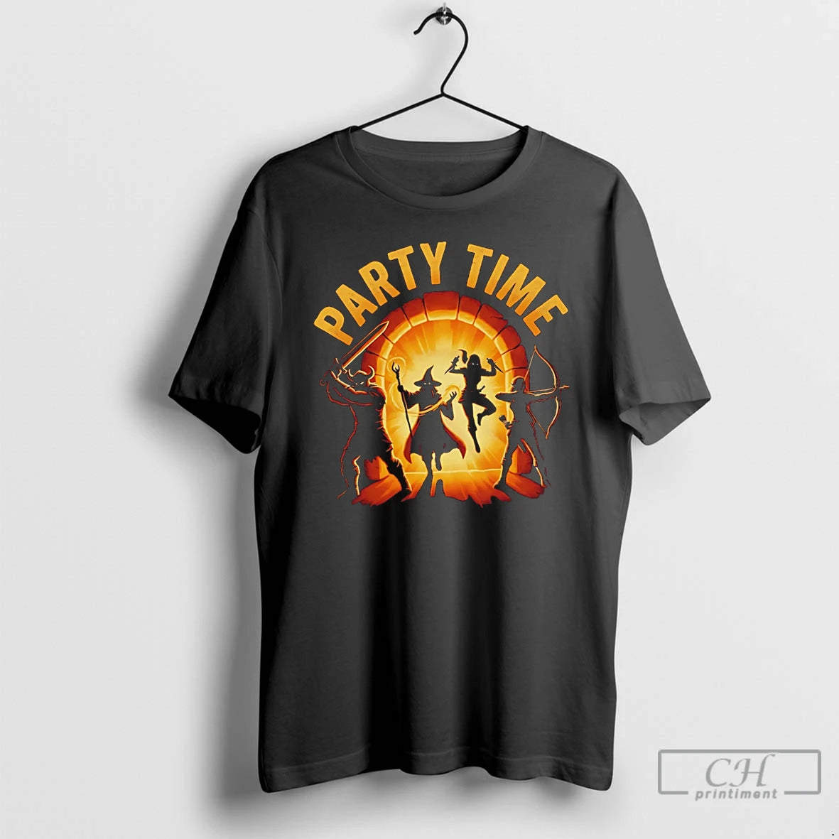 Classic Wizard Party Time Silhouettes T-Shirts, Hoodie, Sweatshirt | HypeDripTees.com