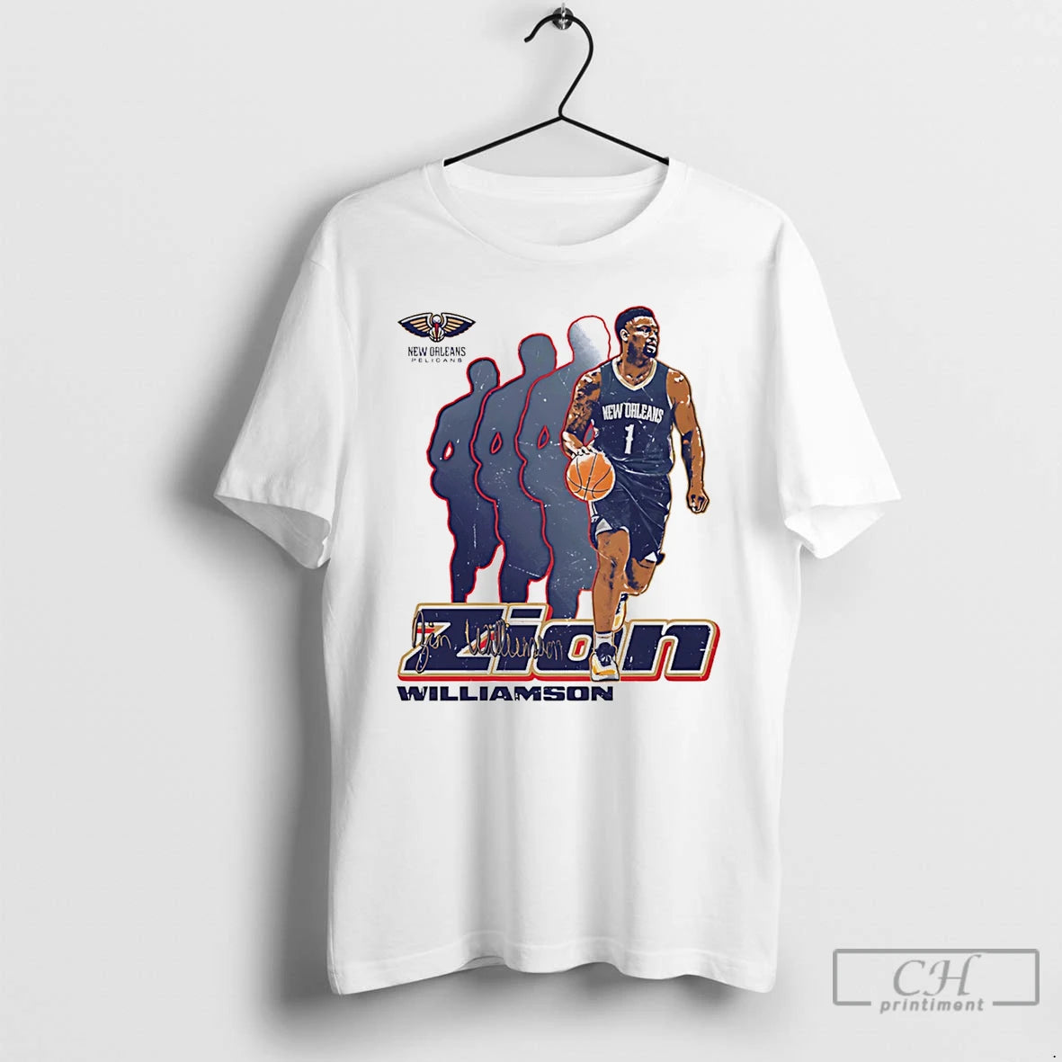 Classic Zion Williamson New Orleans Pelicans Retro Signature T-Shirts, Hoodie, Sweatshirt | HypeDripTees.com