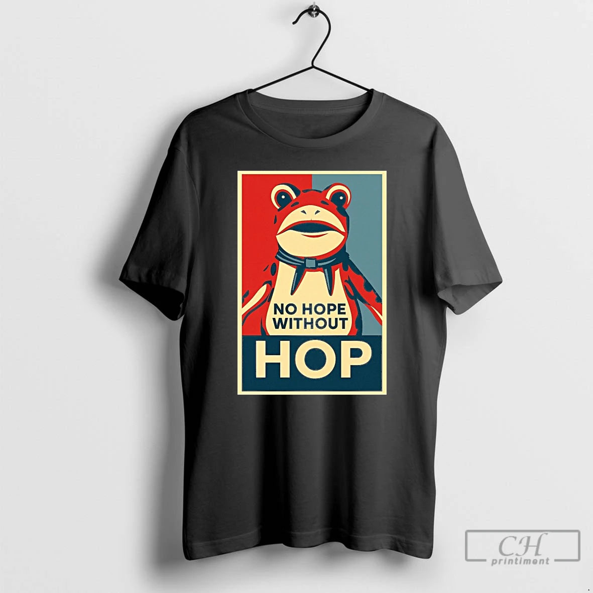Classic No Hope Without Hop Portland Frog T Shirts