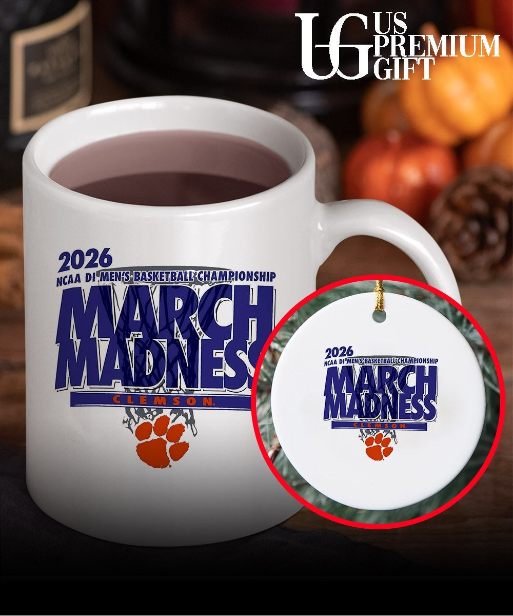 Clemson Tigers March Madness NCAA D1 Men’s basketball Championship 2026 shirt