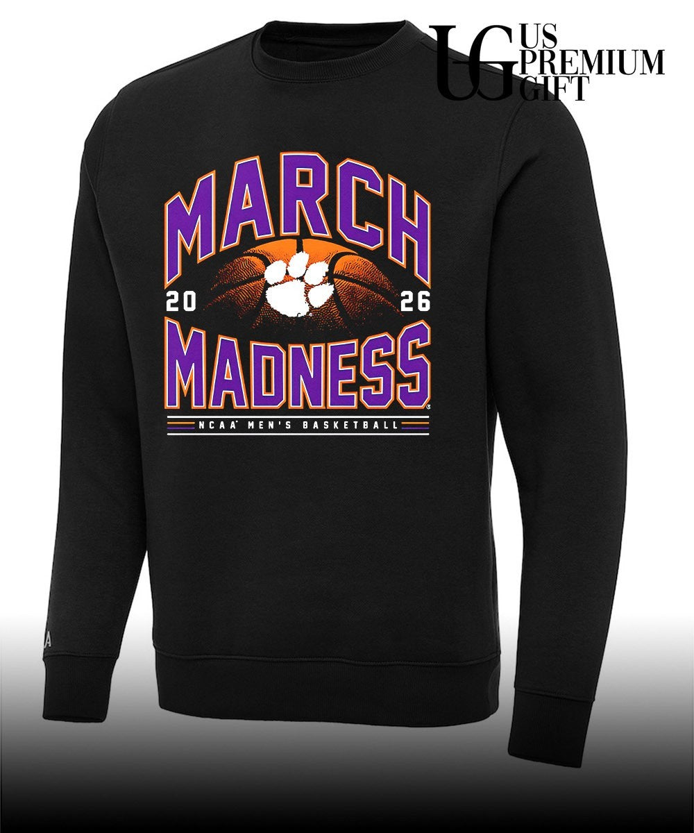 Clemson Tigers Men’s basketball 2026 NCAA March Madness shirt