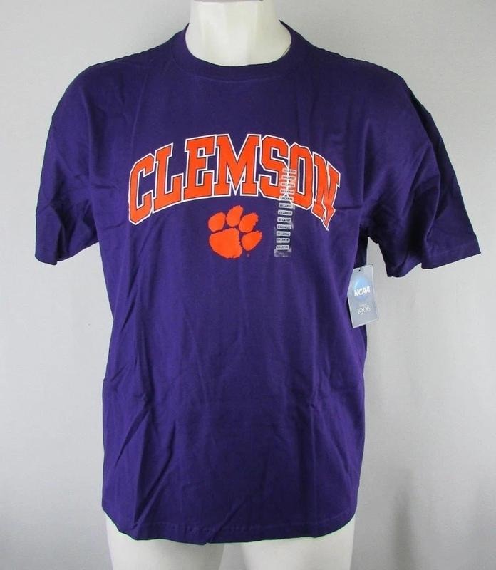 Clemson Tigers NCAA Men's Purple T-ShirtT-shirt Sweatshirt Hoodie VTG Unisex #15 | HypeDripTees.com