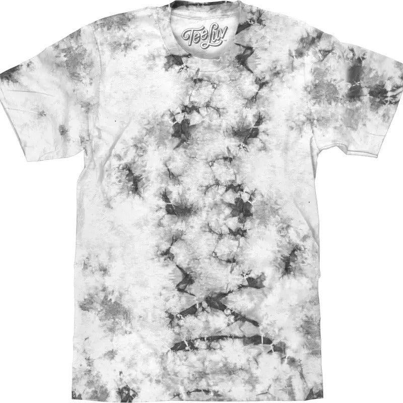 Cloud Wash T-Shirt - Black Tie Dye Hoodie, Sweatshirt | HypeDripTees.com
