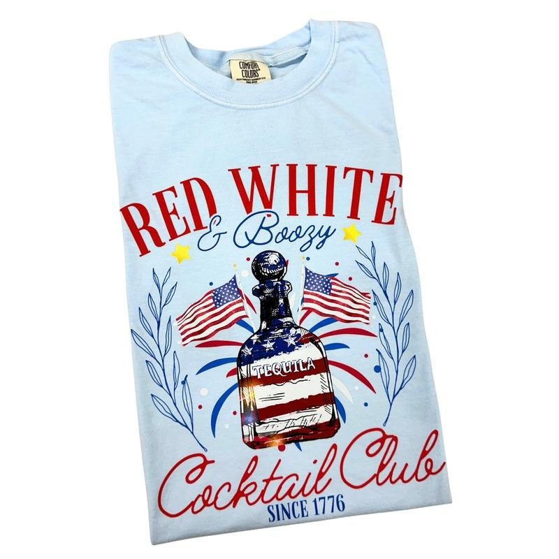 Cocktail USA Social Club Comfort Colors T-Shirt Hoodie, Sweatshirt | HypeDripTees.com