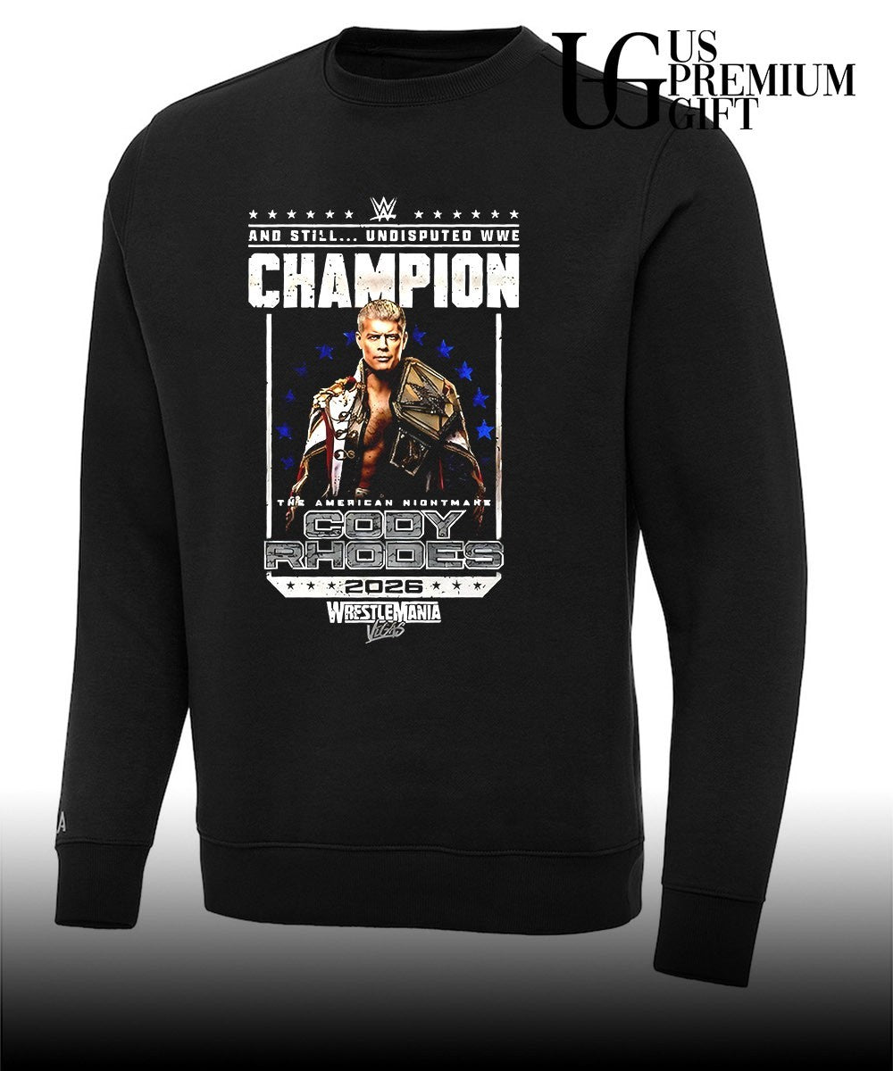 Cody Rhodes WrestleMania 42 Winner 2026 shirt