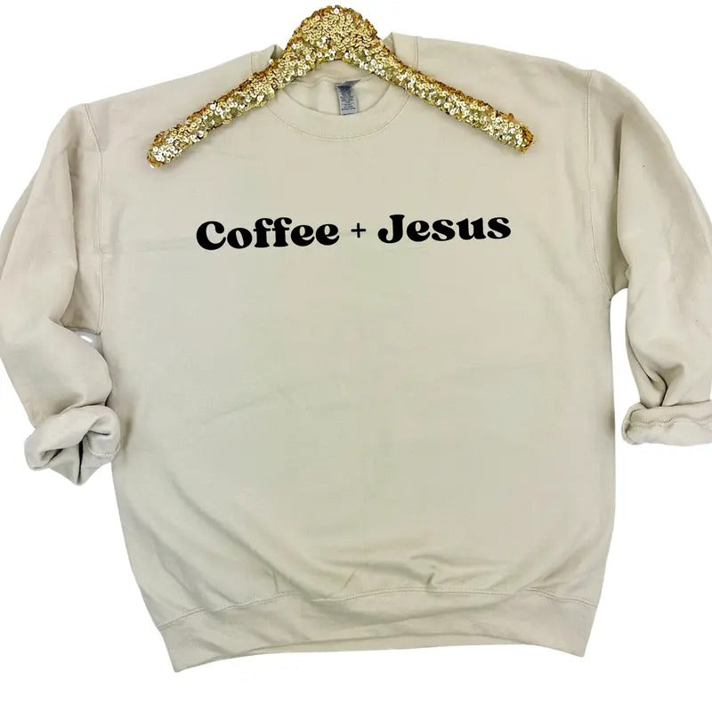 Coffee & Jesus Sweatshirt 'NLB' T-Shirts, Hoodie | HypeDripTees.com