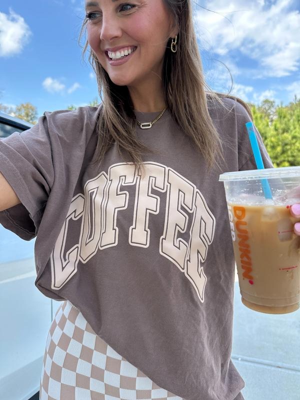 'Coffee' PUFF T-Shirt Hoodie, Sweatshirt | HypeDripTees.com