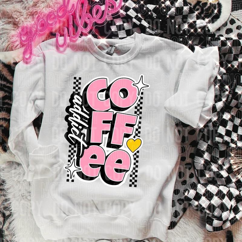 Coffee Addict DTF Transfers - THIS IS NOT A SHIRT Hoodie, Sweatshirt | HypeDripTees.com