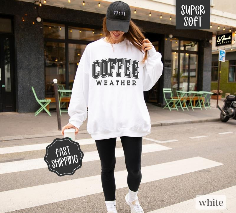 Coffee Weather Coffee Coffee Lover Iced Coffee Shirt Coffee Lover T-Shirts, Hoodie, Sweatshirt