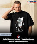Colin Simmons number 1 Texas Longhorns football breakthrough shirt