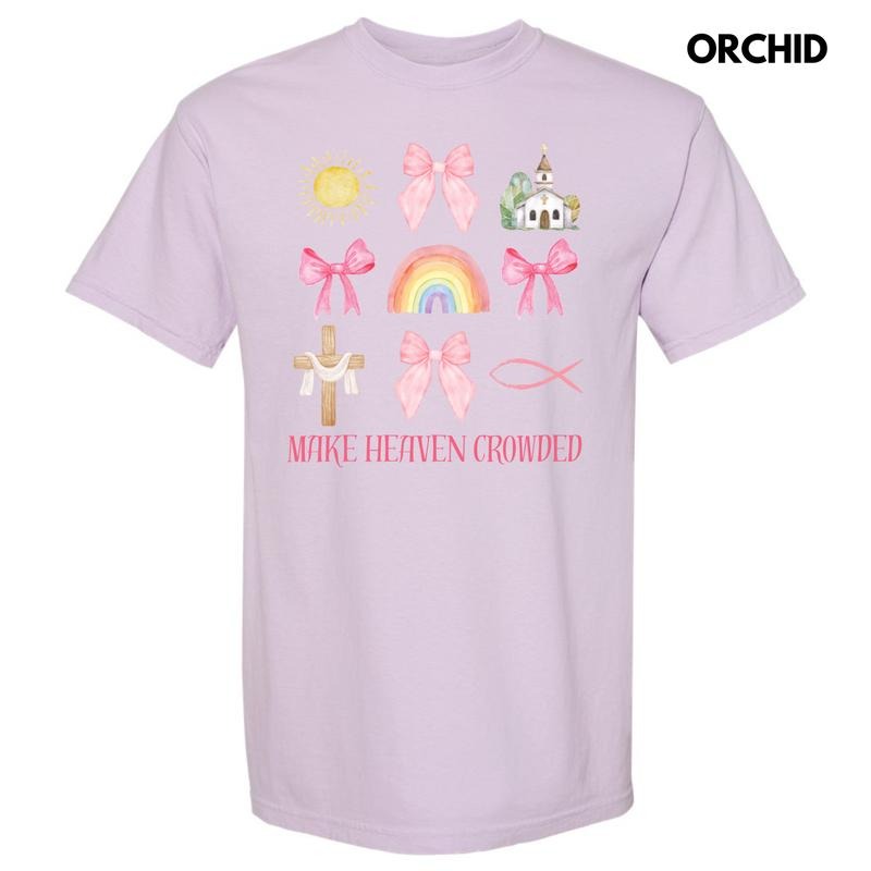 Collage Make Heaven Crowded Comfort Colors T-Shirt 'NLB' Hoodie, Sweatshirt | HypeDripTees.com