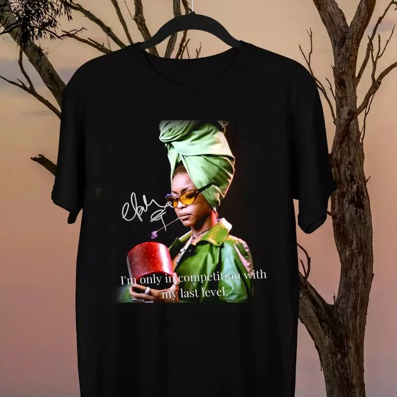 Collection Erykah Badu Quotes Cotton Black S-2345XL Unisex T-Shirt Menswear Top Menswear Top Hoodie, Sweatshirt