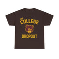 "College Dropout" Inspired Graphic Tee Menswear Retro Shirt T-Shirt Top Vintage Comfy Classic Cotton Casual Tshirt Streetwear