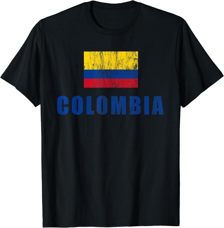 Colombia Design Columbian Clothing Outfit T-Shirt | Unisex Cotton Tee Gift Hoodie, Sweatshirt | HypeDripTees.com