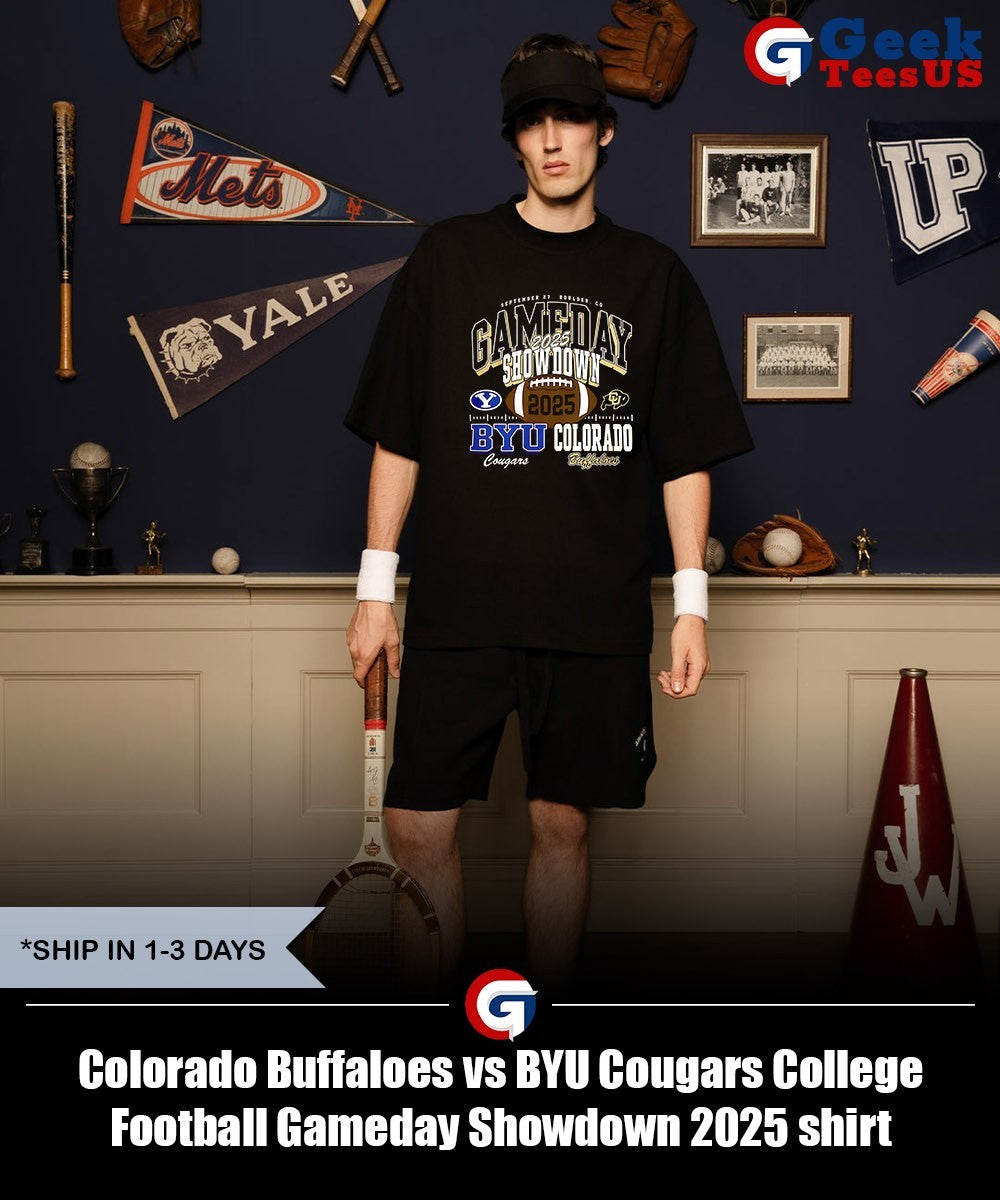 Colorado Buffaloes vs BYU Cougars College Football Gameday Showdown 2025 shirt