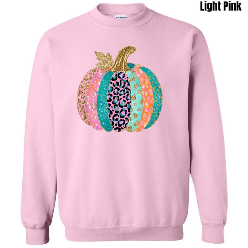 Colorful Pattern Pumpkin Sweatshirt 'NLB' T-Shirts, Hoodie | HypeDripTees.com