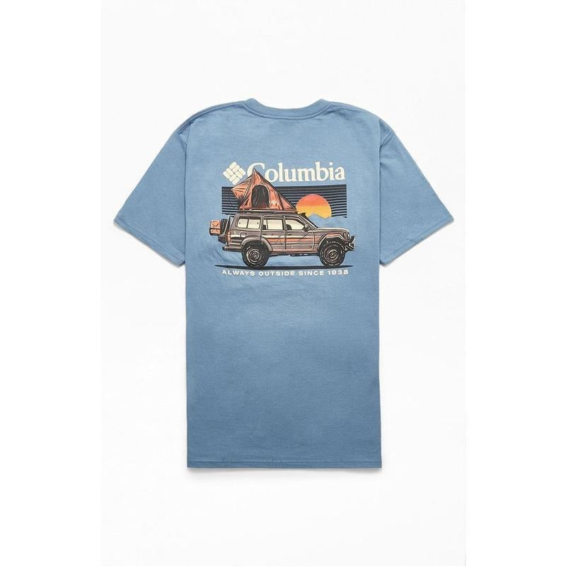 Columbia Men's Crawl T-Shirt Unisex Cotton Shirt Hoodie, Sweatshirt | HypeDripTees.com