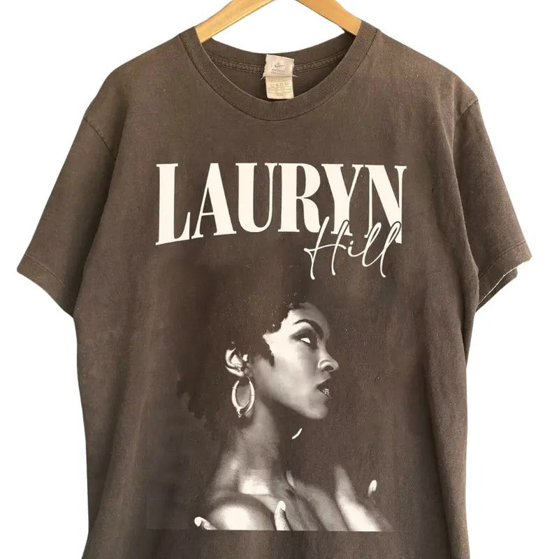 Comfort Color Lauryn 90s Graphic, music Lauryn T-shirt, Lauryn concert 2024, fans Gift for men women unisex t-shirt...