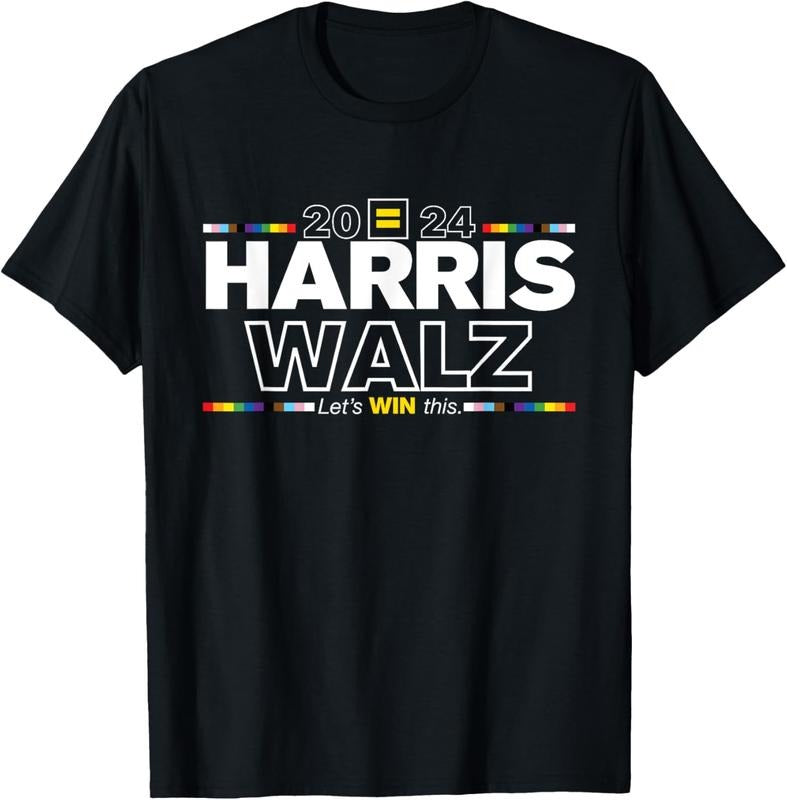 Comfort Colors 2024 Harris Waiz Let's Win This Election President 2024 T-Shirt Hoodie, Sweatshirt | HypeDripTees.com