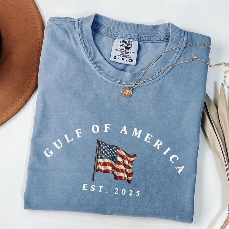Comfort Colors 4th of July Tee, Coquette American Flag Shirt, USA Bow Apparel, Women's Patriotic Top, Red White Blue...