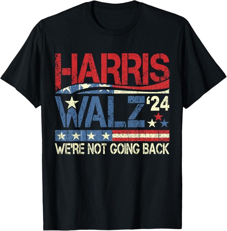 Comfort Colors Harris Walz 2024 Kamala Harris 2024 Tim Walz 2024 USA Flag T-Shirt Hoodie, Sweatshirt | HypeDripTees.com