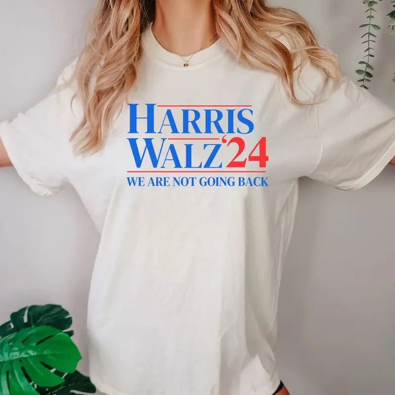 Comfort Colors Harris Walz 2024 Shirt, For The People, Vote Harris Walz, Vice President Tim Walz, Presidentt Kamala...