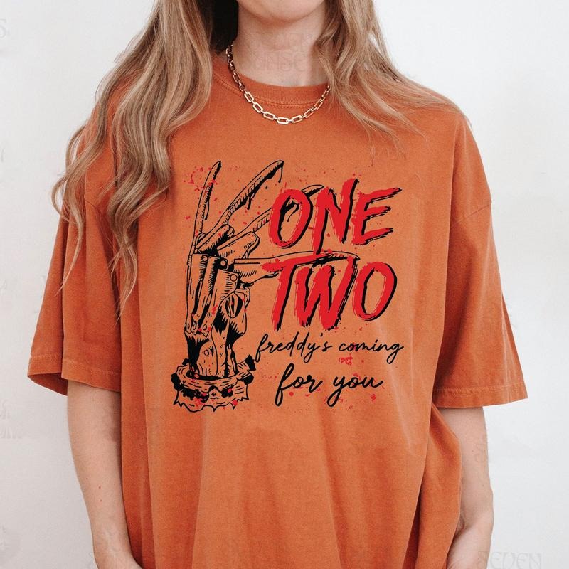 Comfort Colors Horror Halloween Shirt, Halloween Tee, Scary Movie Shirt, Horror Shirt Hoodie, Sweatshirt | HypeDripTees.com