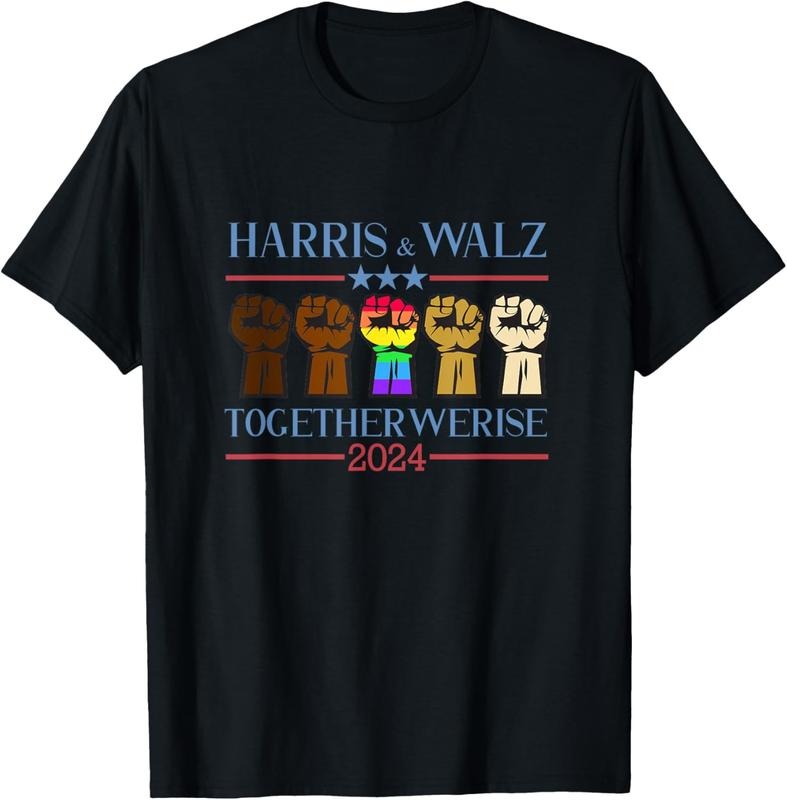 Comfort Colors Kamala Harris Tim Walz 2024 Election LGBT Harris Walz Waltz T-Shirt Hoodie, Sweatshirt | HypeDripTees.com