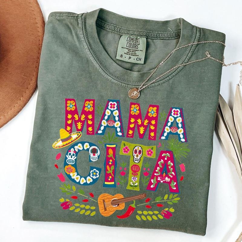 Comfort Colors Mama Cita T-Shirt, Mothers Day Shirt, Mexican Heritage Mom Shirt, Mothers Day Gift, Latin Mama Tshirt...