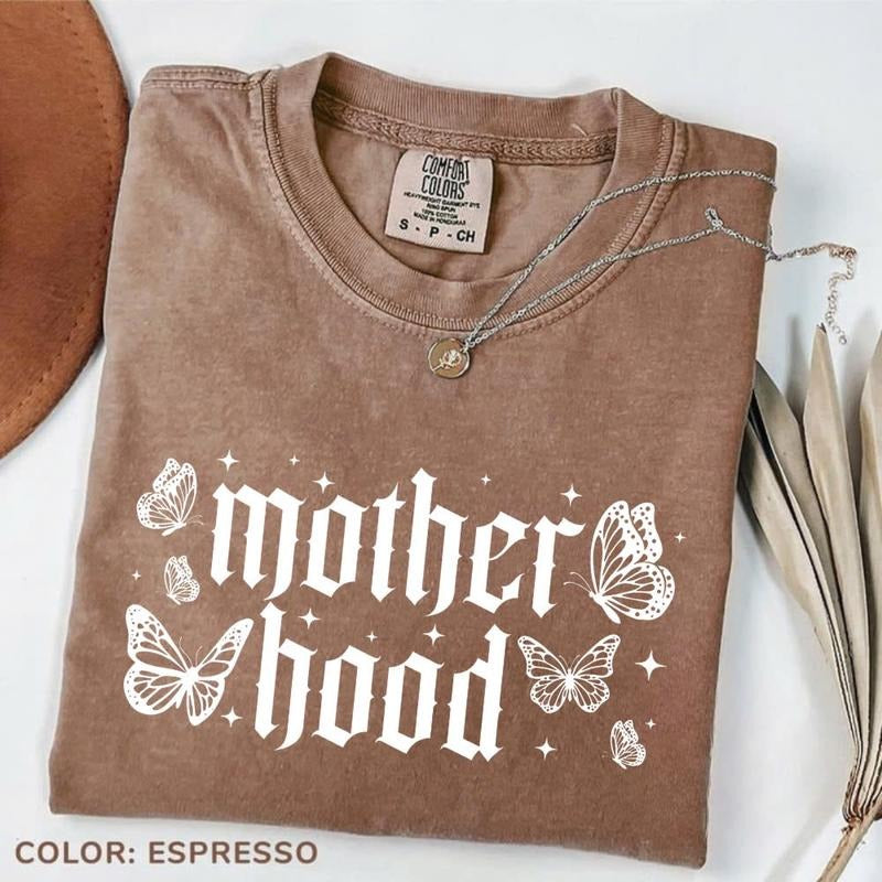 Comfort Colors Mother Hood T Shirt, Checkered Mama Shirt, Mother's Day Gift, Retro Mama, Trendy T-shirt, Gift For Mother...