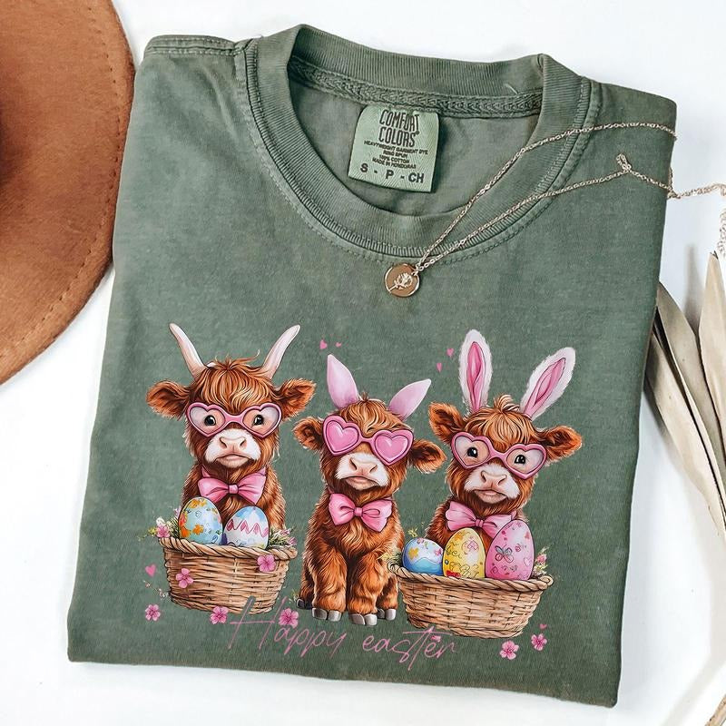 Comfort Colors Teacher Easter Shirt, Coquette Teacher Shirt, Easter Pencil Bow T-Shirt Hoodie, Sweatshirt | HypeDripTees.com