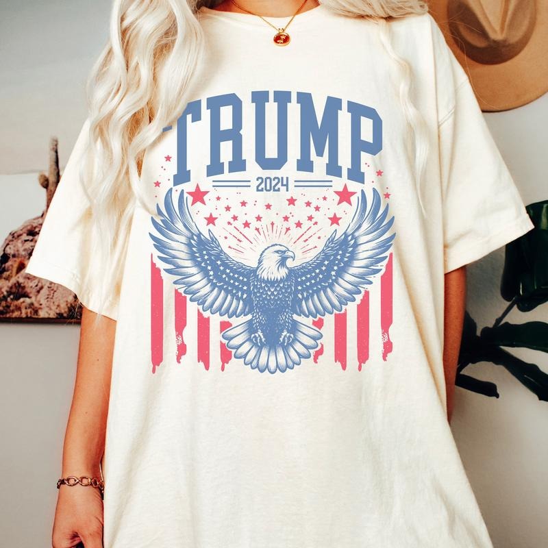 Comfort Colors Trump 2024 Shirt, Republican Shirt, MAGA 2024 Shirt, Election 2024 Gift, Pro Trump Shirt, Vote Shirt...