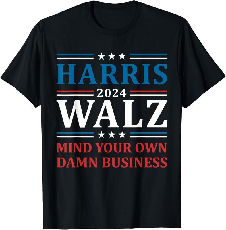 Comfort Colors Walz Waltz 2024 Mind Your Own Damn Business T-Shirt Hoodie, Sweatshirt | HypeDripTees.com