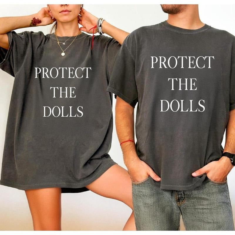 Comfort color Protect The Dolls Shirt, Feminist T-Shirt, Gender Equality Shirt, Human Rights Activist Top, Trans Rights Shirt