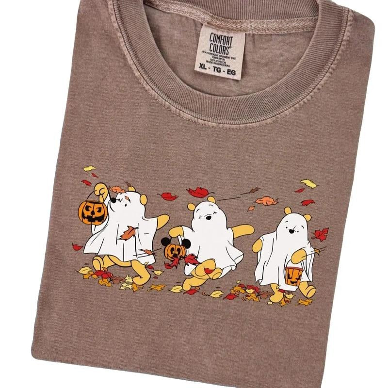 Comfort colors Vintage Halloween P00h short sleeve casual cotton graphic tee
