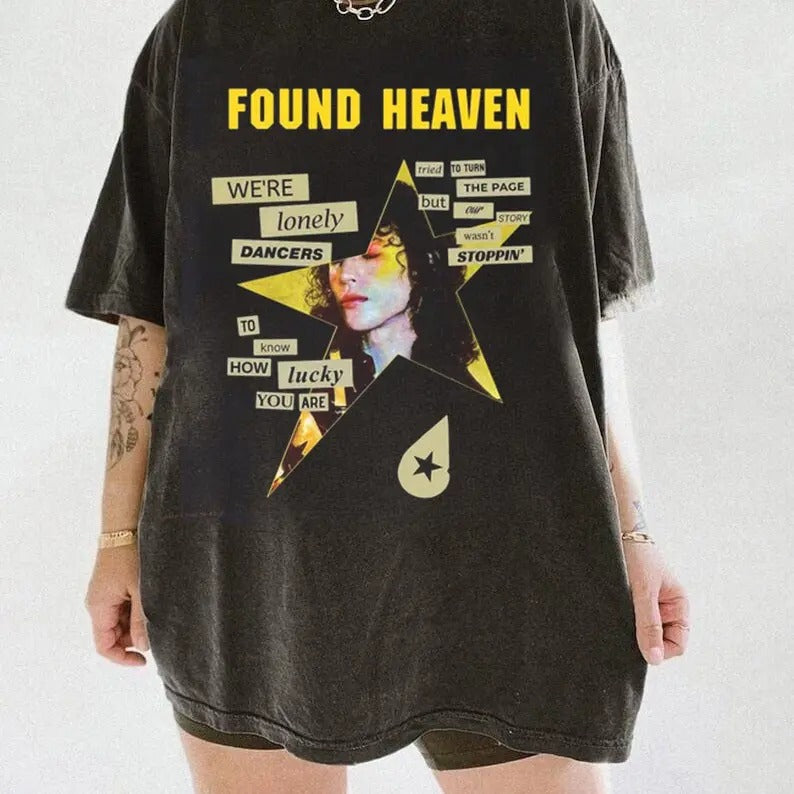 Conan Gray - Found Heaven On Tour 2024 Shirt, Conan Gray Shirt, Conan Gray 2024 Concert Shirt, Found Heaven On 2024...