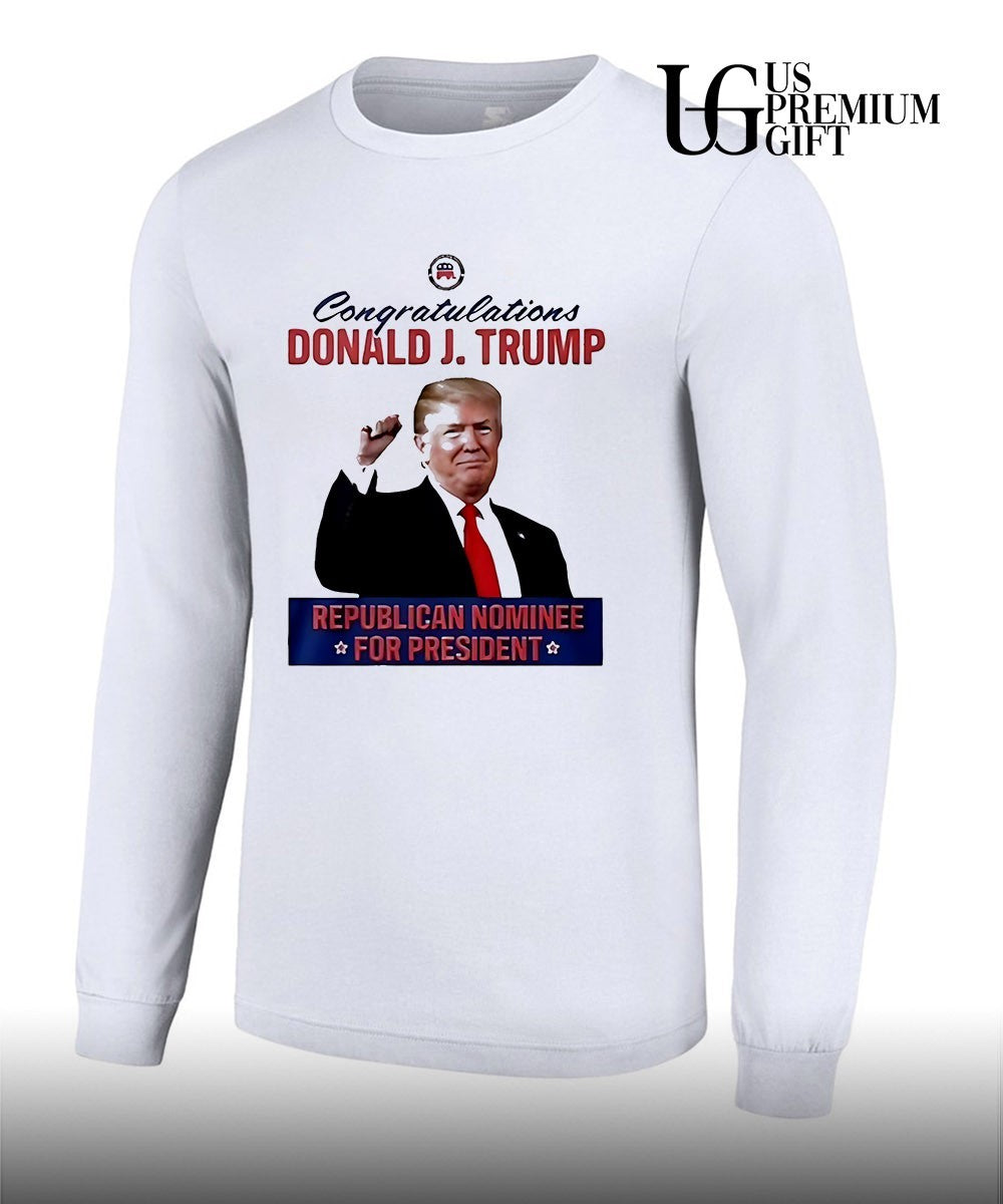 Congratulations Donald J Trump Republican Nominee For President shirt